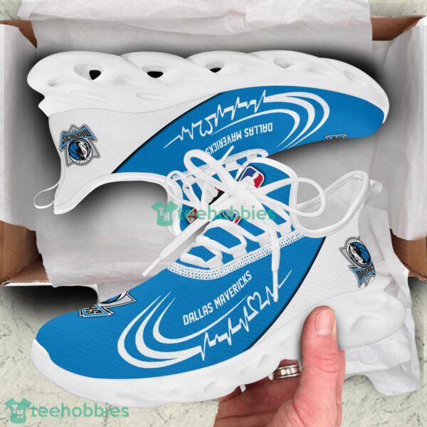 Running Sneakers NBA Dallas Mavericks Personalized Max Soul Sneakers Gift Ideas For Fans Product Photo 3