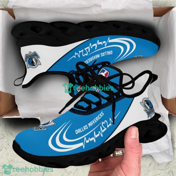 Running Sneakers NBA Dallas Mavericks Personalized Max Soul Sneakers Gift Ideas For Fans Product Photo 4