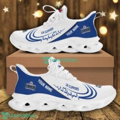 Running Sneakers NBA LA Clippers Personalized Max Soul Sneakers Gift Ideas For Fans Product Photo 1