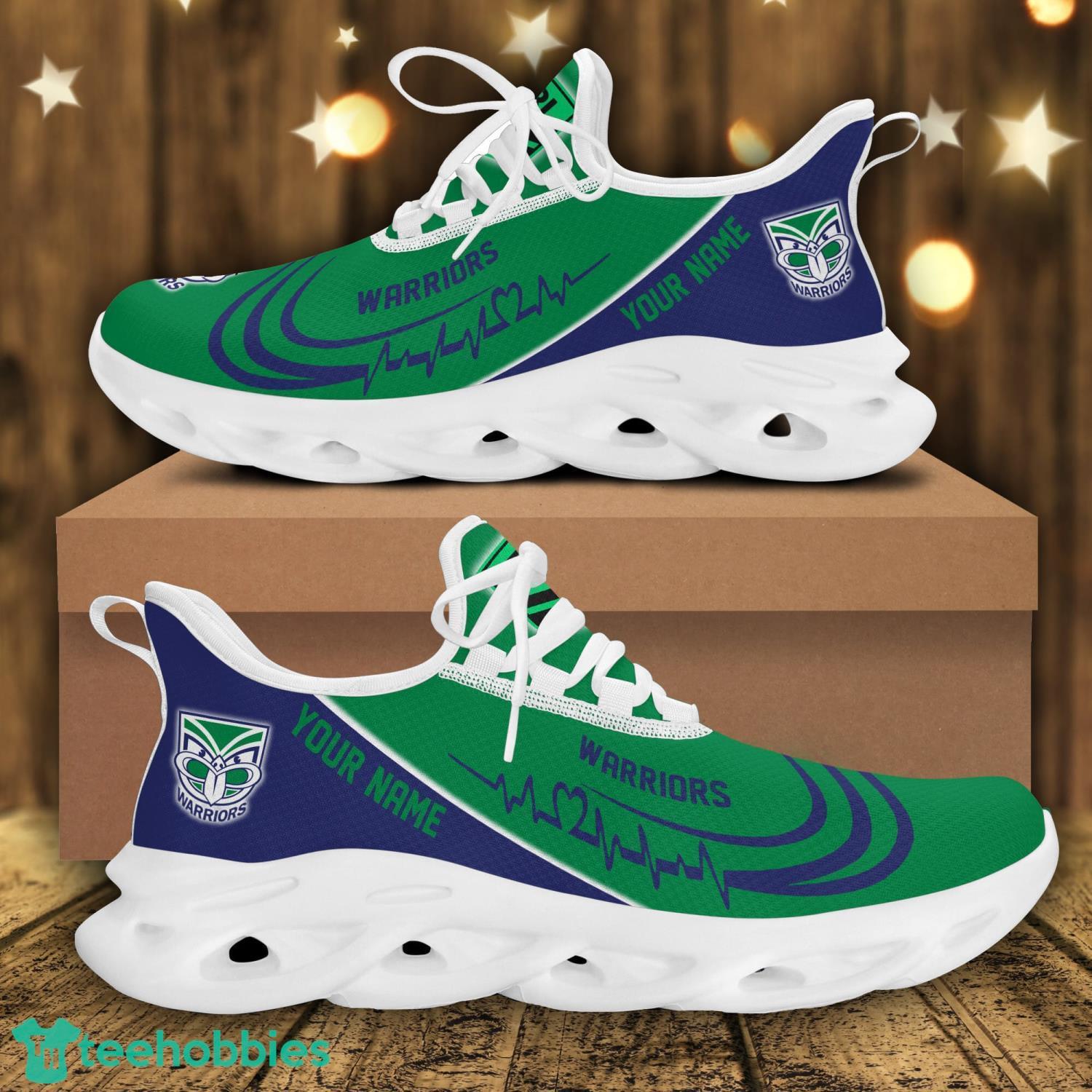 Running Sneakers Warriors NRL Personalized Max Soul Shoes Sneakers Men Women Product Photo 1