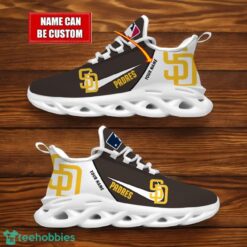 San Diego Padres Team Logo Personalized Name MLB Max Soul Shoes For Men Women Sport Gift Product Photo 1