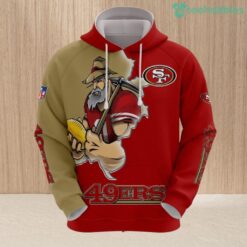 San Francisco 49ers Hoodie 3D Style Mascot Hoodie 3D All Over Print Set Hoodie And Long Pant Product Photo 1