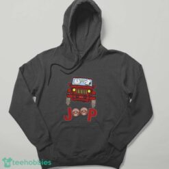 San Francisco 49ers Snoopy And Charlie Brown Driving Jeep T-Shirt - Hoodie
