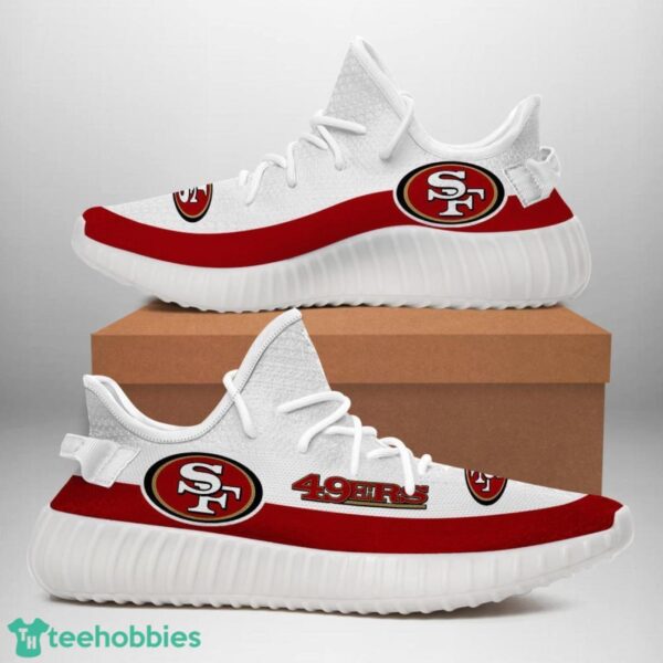 San Francisco 49ers Yeezy Sneakers For Men And Women Sport Team Gift Product Photo 1