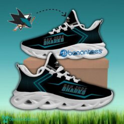 San Jose Sharks Running Sneaker Envision Gift Max Soul Shoes New For Fans - NHL San Jose Sharks Max Soul Sneakers Style 1