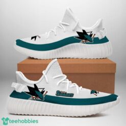 San Jose Sharks Yeezy Sneakers For Men And Women Sport Team Gift Product Photo 1