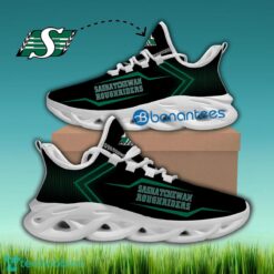 Saskatchewan Roughriders Running Sneaker Envision Gift Max Soul Shoes New For Fans - CFL Saskatchewan Roughriders Max Soul Sneakers Style 1