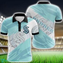 Seattle Kraken All Over Print 3D Polo Shirt Golf Lover Gift Product Photo 1
