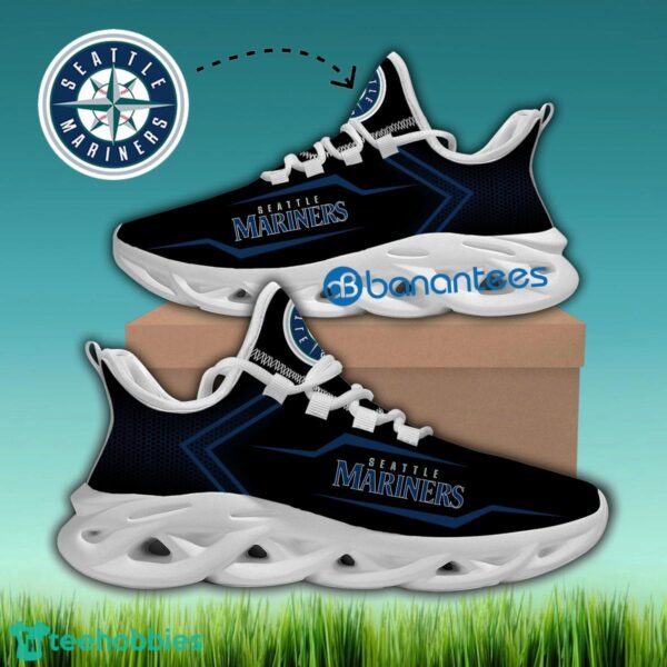 Seattle Mariners Chunky Sneaker Style Gift Max Soul Shoes New For Fans - MLB Seattle Mariners Max Soul Sneakers Style 1
