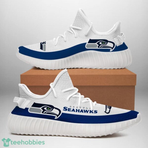 Seattle Seahawks Yeezy Sneakers For Men And Women Sport Team Gift Product Photo 1