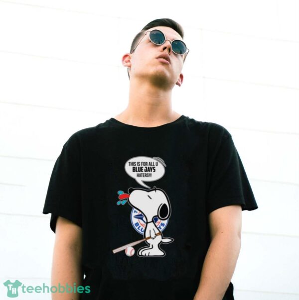 Shirt For Snoopy And Toronto Blue Jays Fans T-Shirt - G500 Gildan T-Shirt