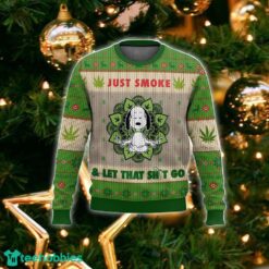 Snoopy Yoga Weed Ugly Sweater Gift Christmas For Men And Women - Snoopy Yoga Weed Ugly Sweater_2