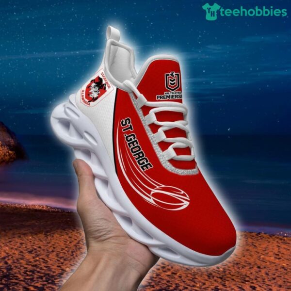 St. George Illawarra Dragons Max Soul Shoes Sneaker For Fans Product Photo 1