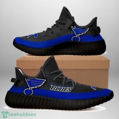St. Louis Blues Yeezy Sneakers For Men And Women Sport Team Gift Product Photo 2