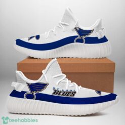 St. Louis Blues Yeezy Sneakers For Men And Women Sport Team Gift Product Photo 1