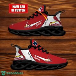 St. Louis Cardinals Team Logo Personalized Name MLB Max Soul Shoes For Men Women Sport Gift Product Photo 2