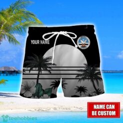 Swansea City A.F.C Floral Flower 3D Hawaiian Shirt And Shorts Custom Name Product Photo 2