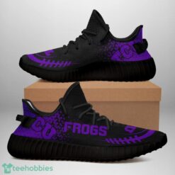 TCU Horned Frogs Yeezy Sneakers For Men And Women Product Photo 2