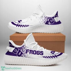 TCU Horned Frogs Yeezy Sneakers For Men And Women Product Photo 1