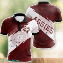 Texas ATM Aggies All Over Print 3D Polo Shirt Golf Lover Gift Product Photo 1
