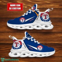 Texas Rangers Team Logo Personalized Name MLB Max Soul Shoes For Men Women Sport Gift Product Photo 1