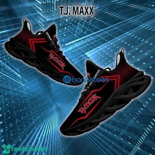 t.j. maxx Sport Sneaker Black Logo Max Soul Shoes