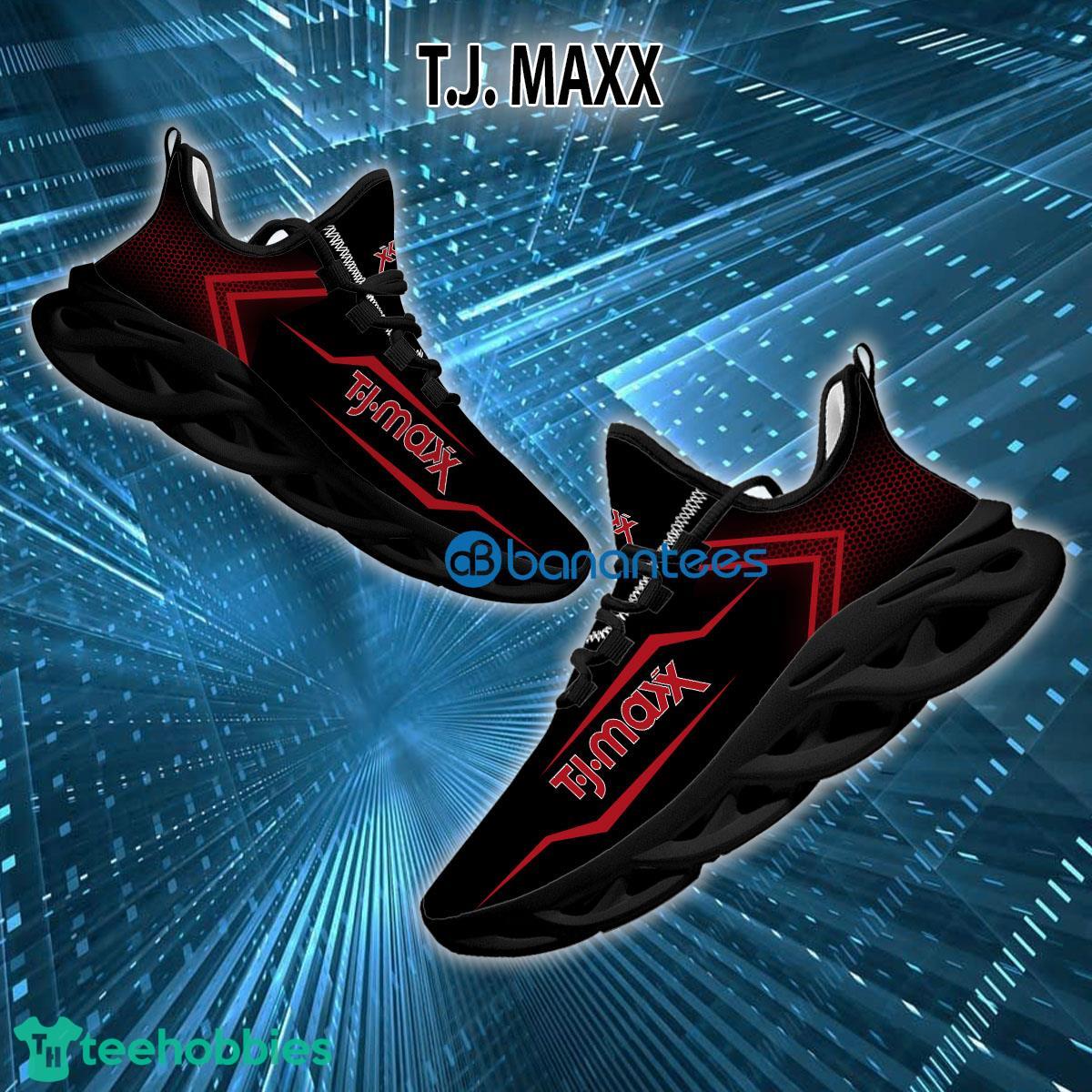 t.j. maxx Sport Sneaker Black Logo Max Soul Shoes