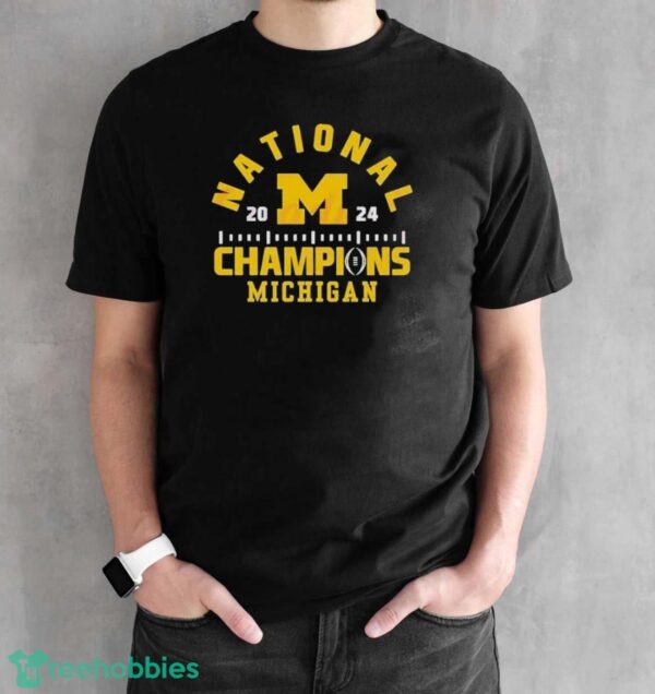 Top National Champions 2024 Michigan T-Shirt - Black Unisex T-Shirt