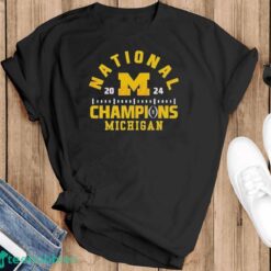 Top National Champions 2024 Michigan T-Shirt - Black T-Shirt