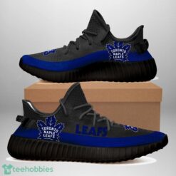 Toronto Maple Leafs Yeezy Sneakers For Men And Women Sport Team Gift Product Photo 2