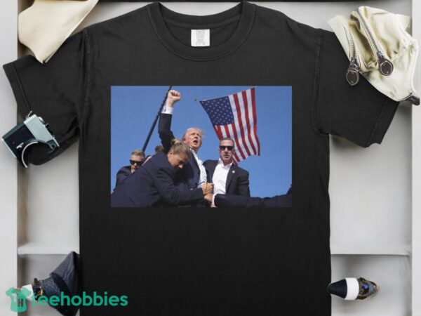 Trump Shooting, Trump Fighting, Trump President 2024 Shirt Product Photo 2