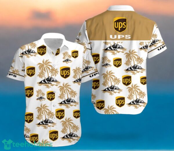 UPS Lover Hawaiian Shirt And Shorts For Men And Women Summer Vacation Shirt Product Photo 1