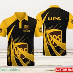 UPS Polo Shirt Custom Name Product Photo 1