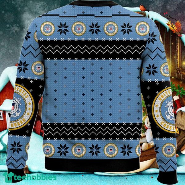 US Coast Guard Veteran Ugly Sweater Christmas Gift For Men And Women Holidays - US Coast Guard Veteran Ugly Sweater_ 2