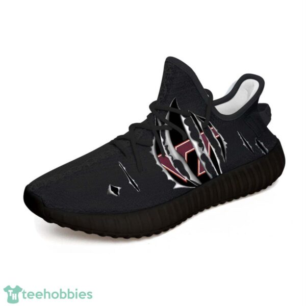 Virginia Tech Hokie Yeezy Sneakers For Men And Women Sport Team Gift Product Photo 4