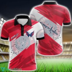 Washington Capitals All Over Print 3D Polo Shirt Golf Lover Gift Product Photo 1