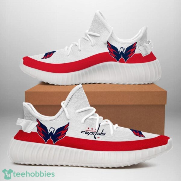 Washington Capitals Yeezy Sneakers For Men And Women Sport Team Gift Product Photo 1