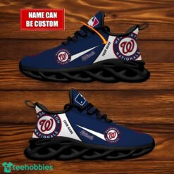 Washington Nationals Team Logo Personalized Name MLB Max Soul Shoes For Men Women Sport Gift Product Photo 2