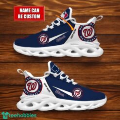 Washington Nationals Team Logo Personalized Name MLB Max Soul Shoes For Men Women Sport Gift Product Photo 1