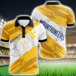West Virginia Mountaineers All Over Print 3D Polo Shirt Golf Lover Gift Product Photo 1