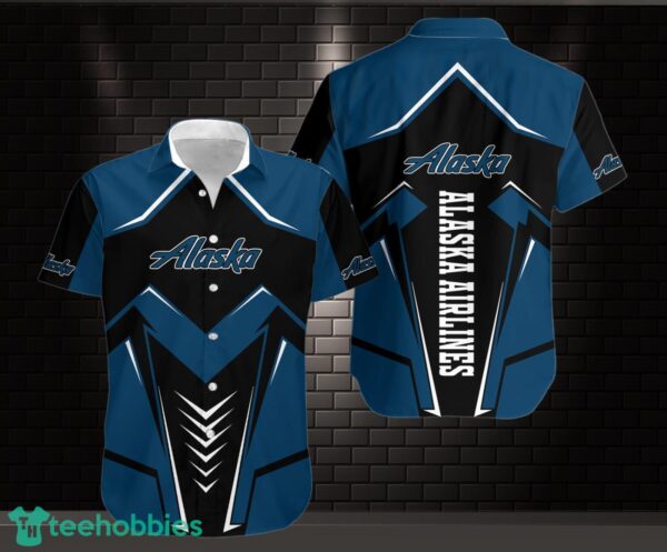 3d All Over Printed Alaska Airlines AOP Hawaiian Shirt All Over Printed Button Shirt Product Photo 1