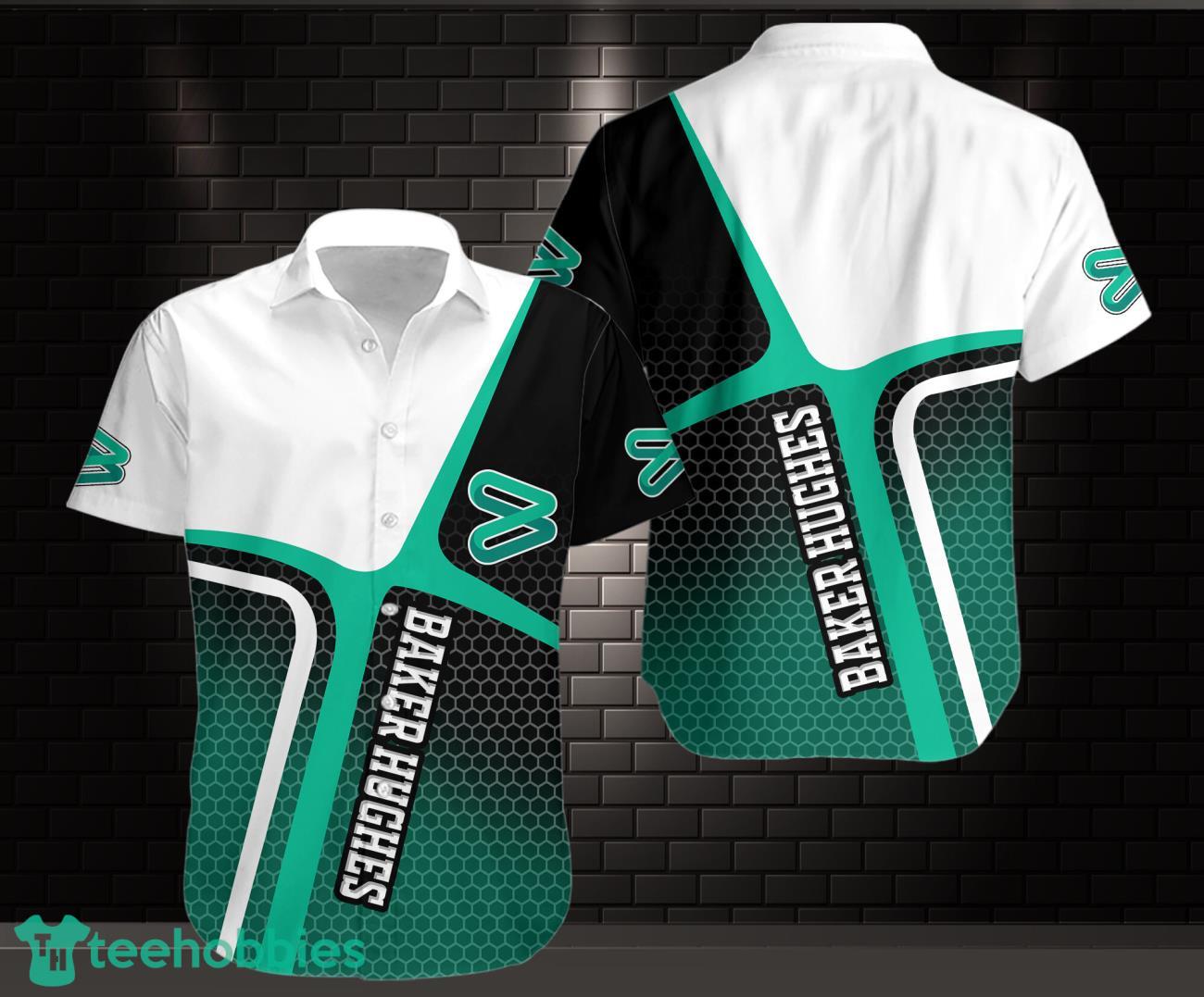 3d All Over Printed Baker Hughes Logo Brand Hawaiian Shirt For Men Women image 3d All Over Printed Baker Hughes Logo Brand Hawaiian Shirt For Men Women Product Photo 1