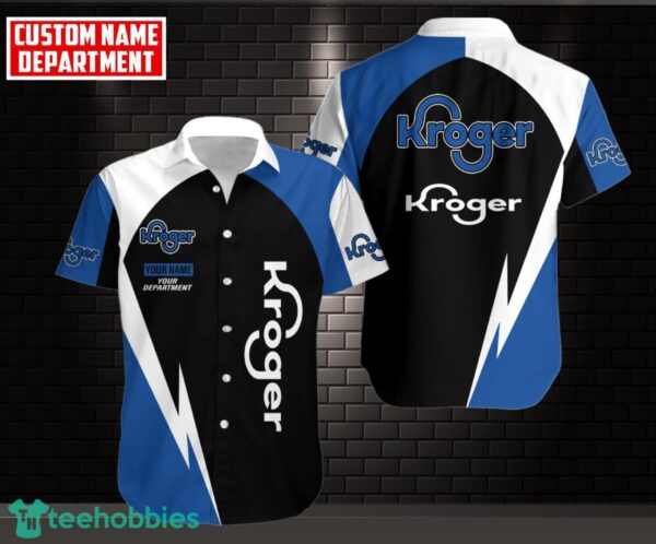 3D All Over Printed kroger Lover Gift 3D Hawaiian Shirt Custom Name Product Photo 1