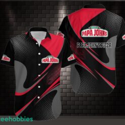 3d All Over Printed Papa John's Pizza 3D Hawaiian Shirt Mix Color Shirt Product Photo 1