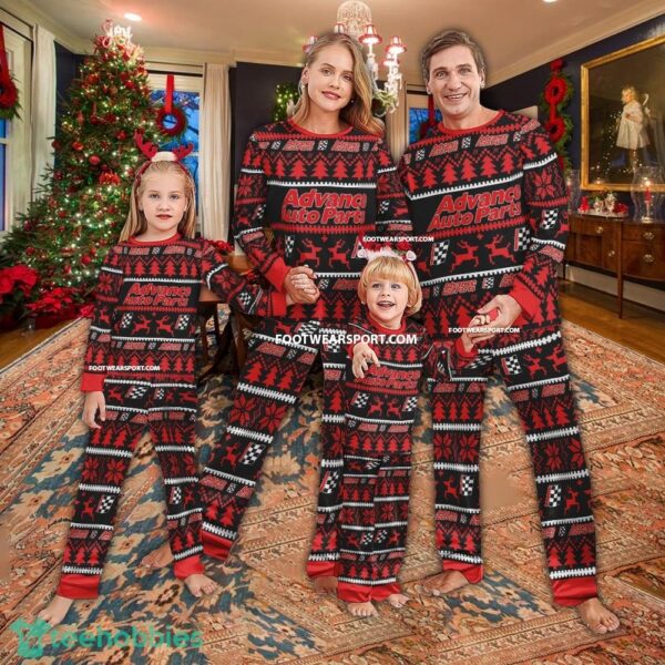 Advance Auto Parts Pajamas Set Ugly Christmas Gift For Family - Advance Auto Parts Pajamas Set Ugly Christmas Gift For Family