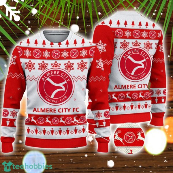 Almere City FC 3D Sweater Gift Ugly Christmas Sweater Product Photo 1