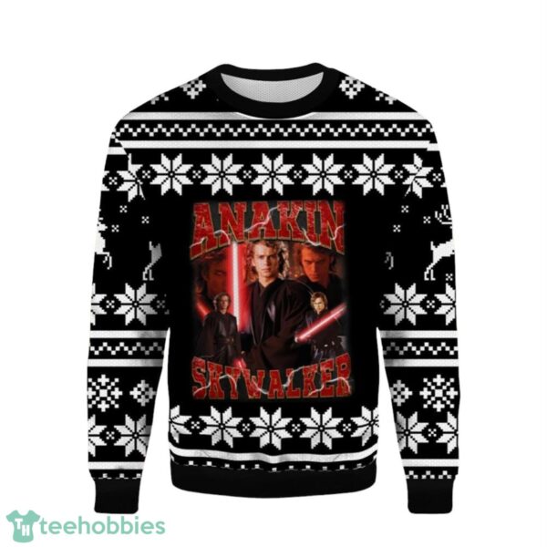 Anakin Skywalker Star Wars 3D Ugly Christmas Sweater Christmas Gift Ideas Product Photo 1