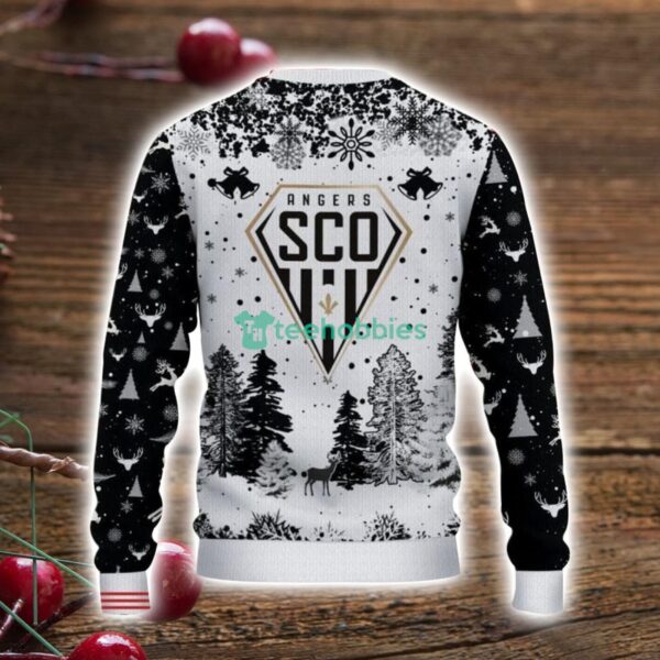 Angers SCO 3D Sweater Pine Trees Pattern Ugly Christmas Sweater For Big Fans Product Photo 3