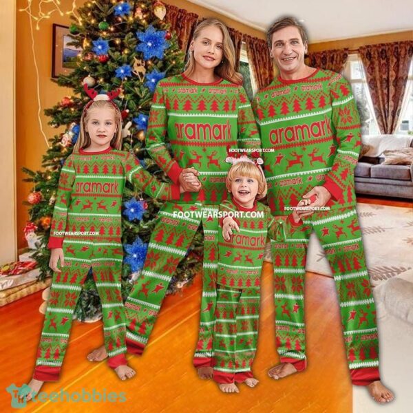 Aramark Ugly Christmas Pajamas Set Men Women Children - Aramark Ugly Christmas Pajamas Set Men Women Children