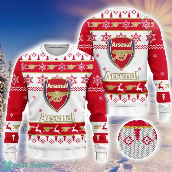 Arsenal Fans Ugly Christmas Sweater 3D Printed Trending Sweater Product Photo 1